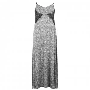 Biba Leopard Chemise - Grey Marl