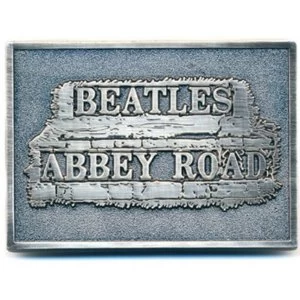 The Beatles - Abbey Road Sign Belt Buckle