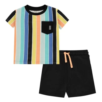 SoulCal Short Set Junior Boys - Stripe