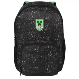 Minecraft - Childrens/Kids Galaxy Creeper Backpack (One Size) (Black) - Black