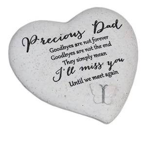 Thoughts Of You 'Dad' Graveside Heart