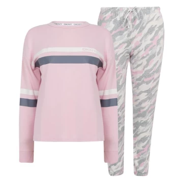 DKNY HTC Top & Jogger Set - CamoPink 681