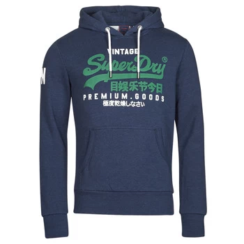 Superdry VL NS HOOD mens Sweatshirt in Blue - Sizes S,M,L,XL,XS