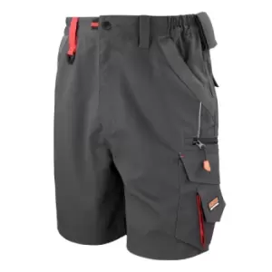 Result Workguard Unisex Technical Work Shorts (2XL) (Grey/Black)