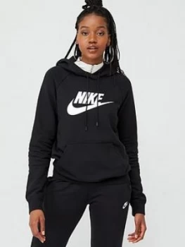 Nike NSW Essential OTH Hoodie - Black, Size S, Women