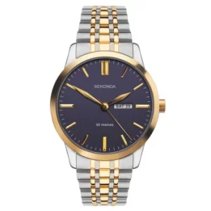 Sekonda Mens Two-Tone Stainless Steel Bracelet Watch