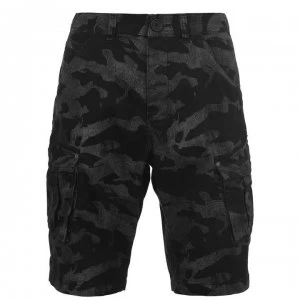 Firetrap BTK Shorts Mens - Black Camo