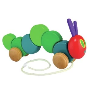 World of Eric Carle Wood Pull Along Very Hungry Caterpillar