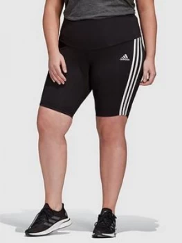 adidas Mh Cycling Shorts - Plus Size, Black, Size 1X, Women