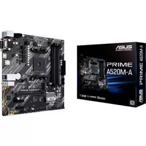 Asus Prime A520MA AMD Socket AM4 Motherboard