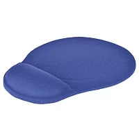 Mousepad with Gel Wrist Support - Dark Navy