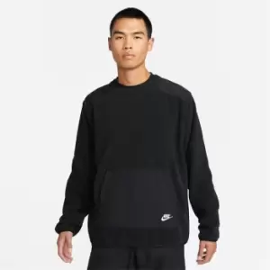 Nike Essential Fleece Crew Sweater Mens - Black