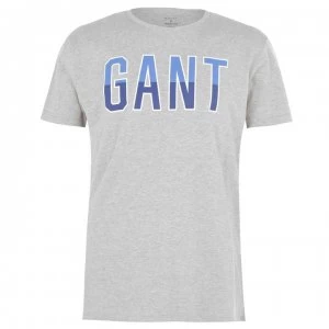 Gant Logo T-Shirt - Grey