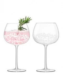 Lsa International Stipple Balloon Goblets Set Of 2