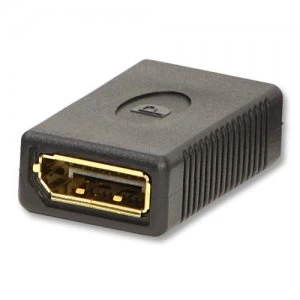 Lindy 41020 cable interface/gender adapter DisplayPort Black