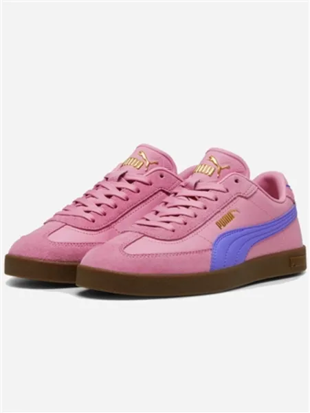 Puma Womens Mauved Out - Dark Amethyst - Gum Club Ii Era Sneakers 218932 Size UK 4 - Pink