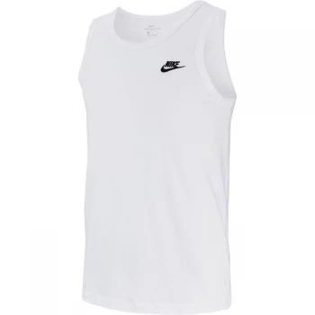 Nike Sportswear Mens Tank - White/Black