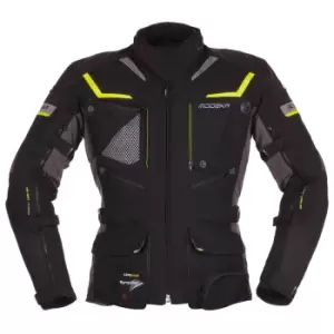 Modeka Panamericana Jacket Black Yellow M