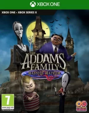 The Addams Family Mansion Mayhem Xbox One Series X Game