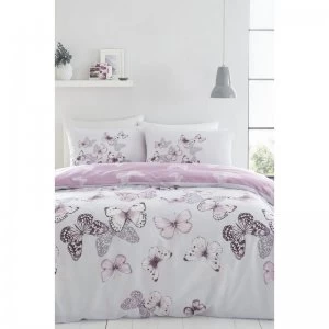 Scatter Butterfly Reversible Duvet Set