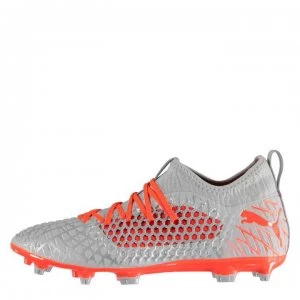 Puma Future 4.3 FG Football Boots - Glacial/NrgyRed