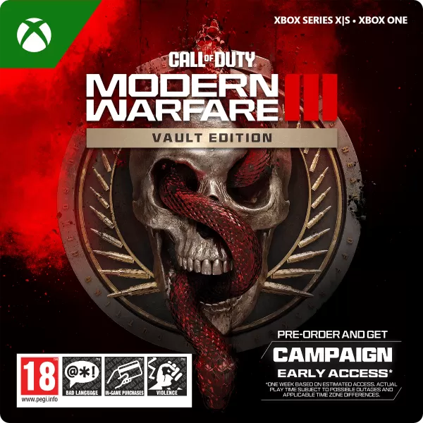 Call of Duty Modern Warfare III Vault Edition Xbox One Series X Game
