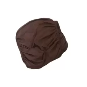 Belledorm Faux Suede Divan Base Wrap (19in) (Single) (Chocolate)