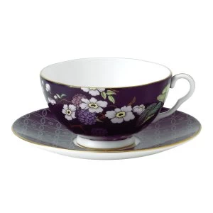 Wedgwood Tea Garden Blackberry Apple 2 Piece Set Black