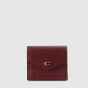 Coach Womens Wyn Burgundy Wallet