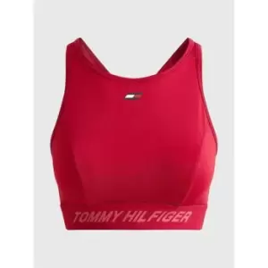 Tommy Sport Intensity High Neck Core Bra - Pink