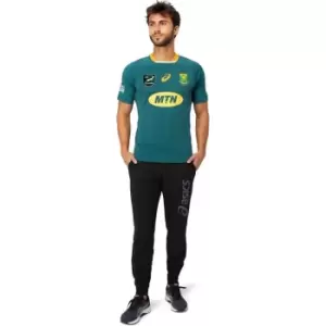 Asics South Africa Authentic Home Jersey Mens - Green