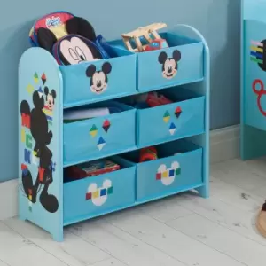 Mickey Mouse Storage Unit Blue