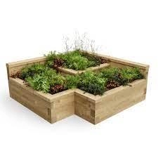 Forest Garden Caledonian Tiered Raised Bed