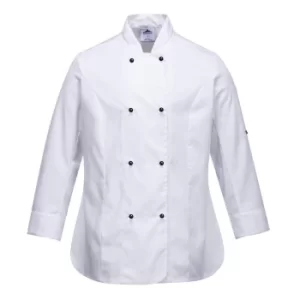 Portwest Ladies Rachel Chefs Jacket White XL