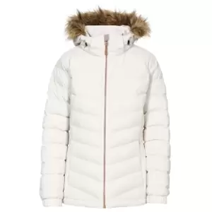 Trespass Womens/Ladies Nadina Waterproof Padded Jacket (XXS) (Vanilla)