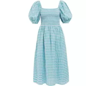 Barbour Geranium Midi Dress - Blue