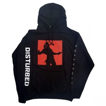 Disturbed - Evolution Unisex Small Pullover Hoodie - Black