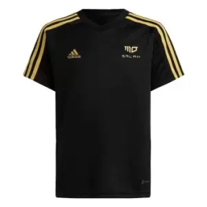 adidas Mo Salah 3-Stripes Jersey Kids - Black