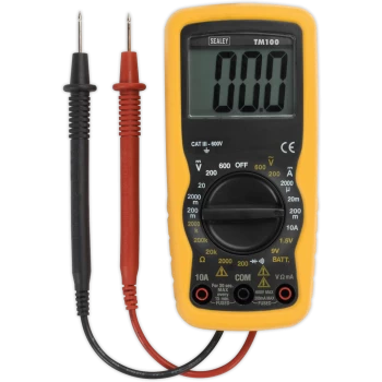 Sealey TM100 Professional 6 Function Digital Multimeter