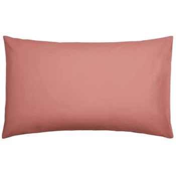 Bedeck of Belfast Bedeck of Belfast 200TC Pima Plain Dye Standard Pillowcases - MARSALA