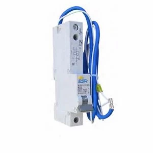 ESR RCBO B Curve 6KA 1 Pole Domestic Consumer Unit Circuit Breaker - 16A 30mA