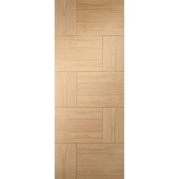 XL Joinery Ravenna Fully Finished Oak Internal Flush Door - 1981mm x 762mm (78 inch x 30 inch)