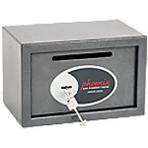 Phoenix Deposit Safe Vela SS0801KD Grey 310 x 200 x 200 mm