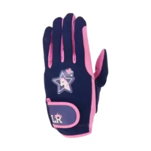 Little Rider Childrens/Kids I Love My Pony Riding Gloves (L) (Pink)