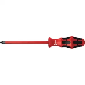 Wera Kraftform Plus 168I VDE Insulated Square Screwdriver Robertson Tip 3 150mm