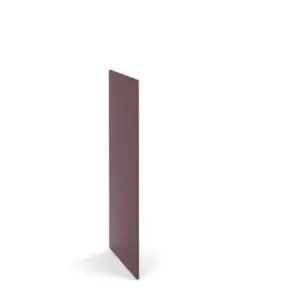 Flux single side finishing panel for 1300mm high locker - wine red