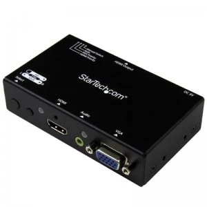 StarTech.com 2x1 HDMI + VGA To HDMI Converter Switch W/ Automatic And