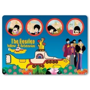 The Beatles - Yellow Submarine & Portholes Mouse Mat