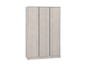 Seconique Malvern Urban Snow 3 Door Triple Wardrobe