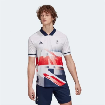 adidas Team GB Football Jersey - White